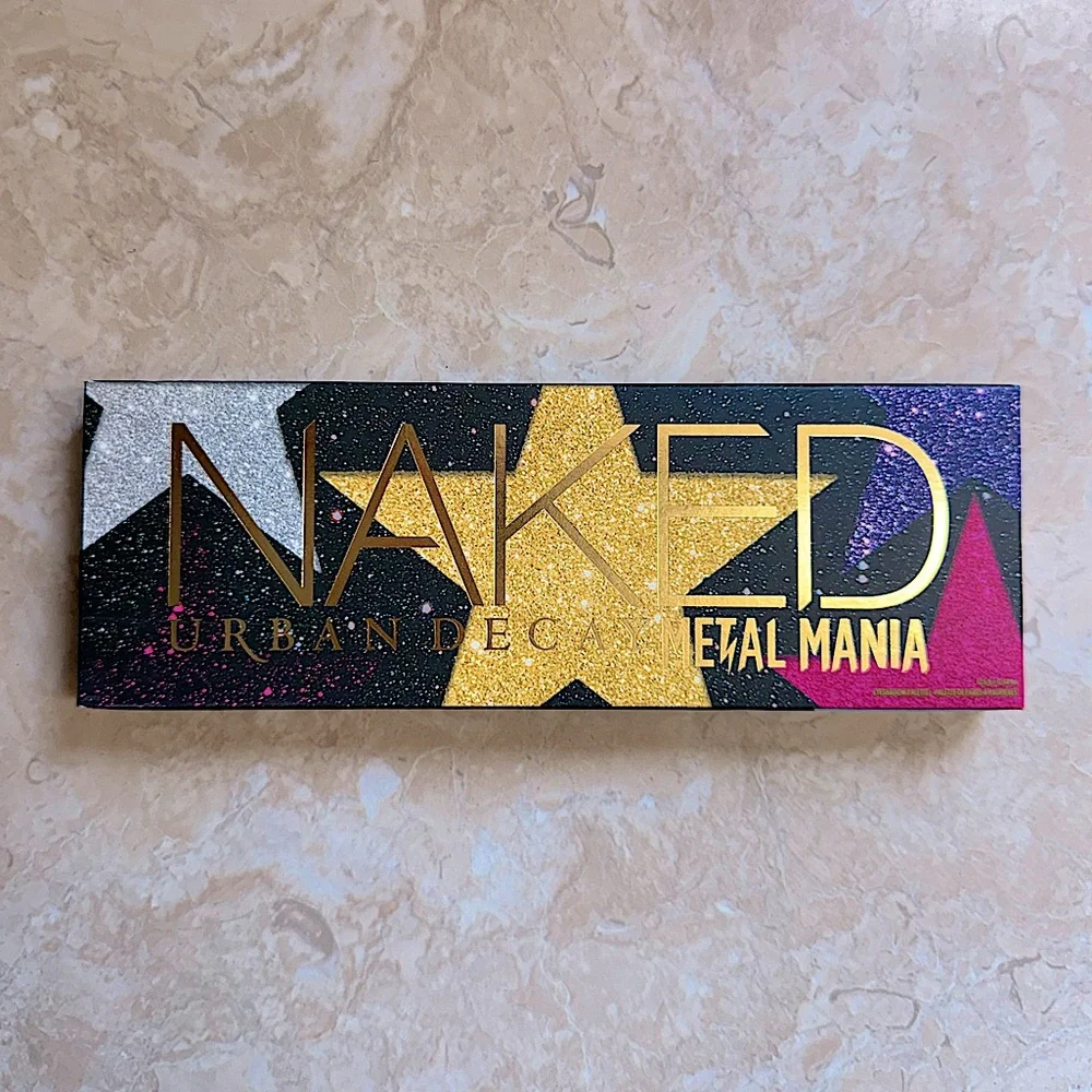 Urban Decay Naked Metal Mania Eyeshadow Palette 12 Metallic Rock’n’Roll Shades